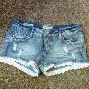 Jean shorts